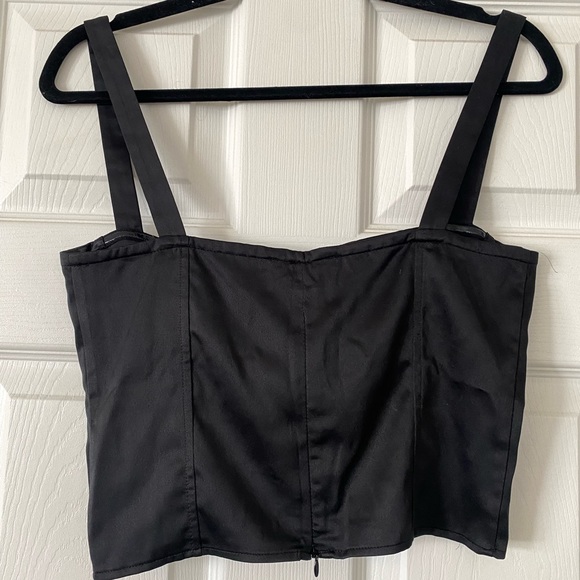 Danielle Bernstein collection satin top - Picture 3 of 3